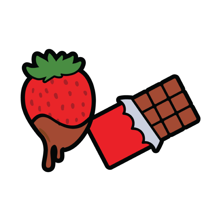 Chocoberry terpene spray flavor bottle with sweet chocolate berry fragrance