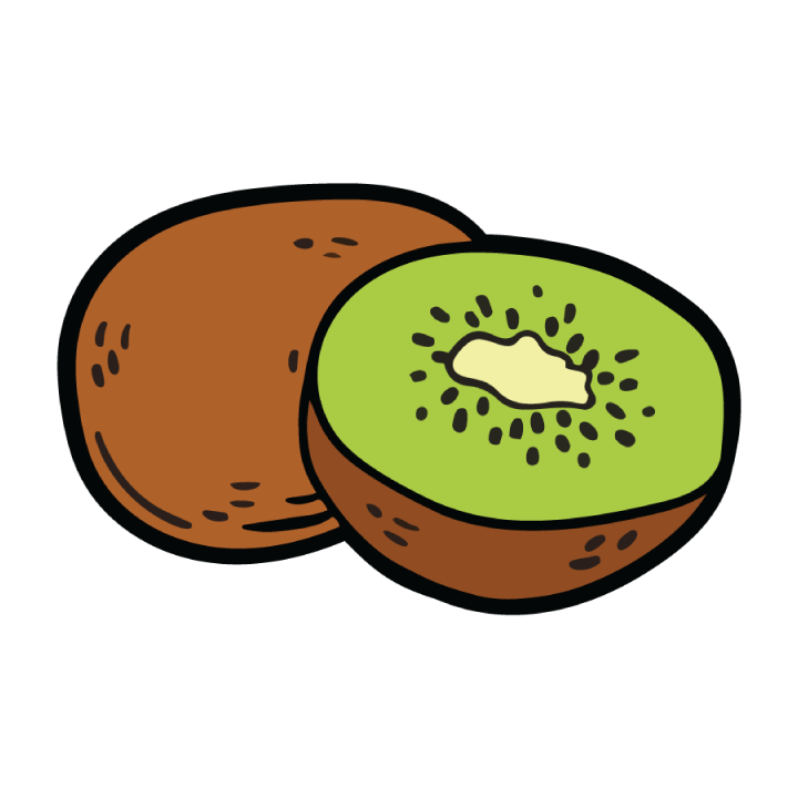 Kiwi terpene spray flavor bottle with sweet tangy kiwi scent