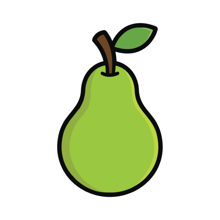 Pear terpene spray with smooth sweet fruit fragrance