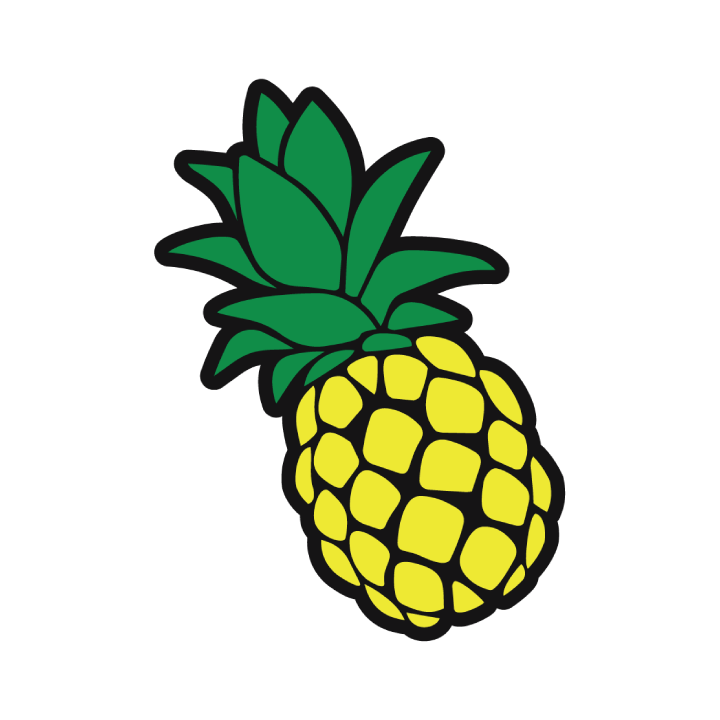 Tropical pineapple terpene spray with sweet fruit aroma