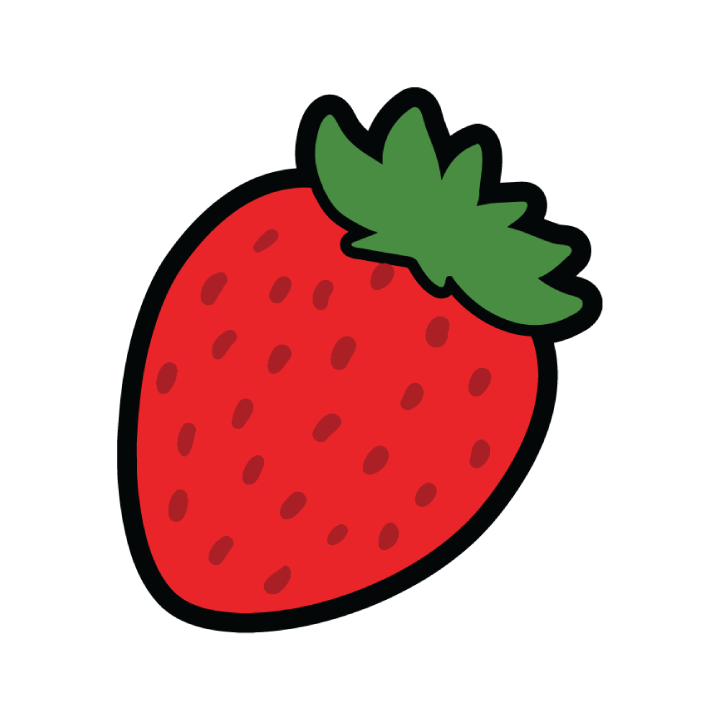 Strawberry terpene spray concentrate with fresh berry aroma